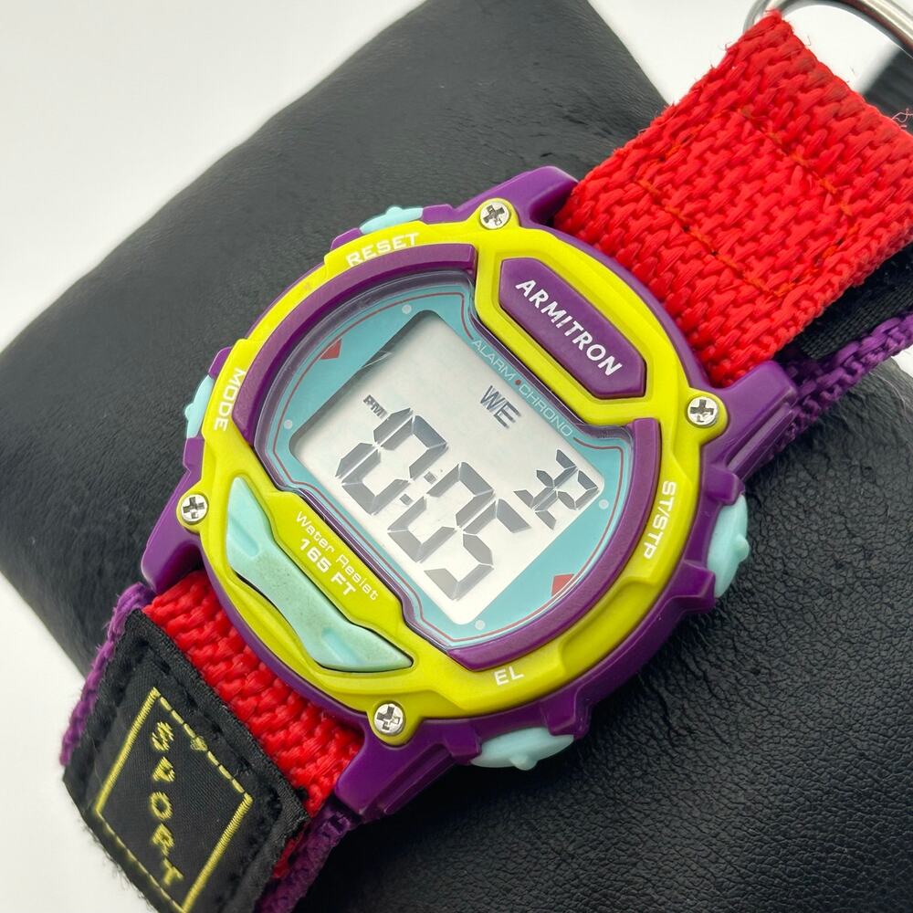 Armitron Sports Unisex Digital Chronograph Watch Working